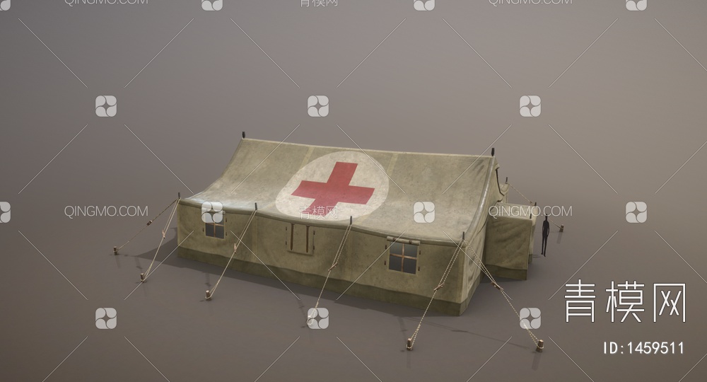 帐篷3D模型下载【ID:1459511】
