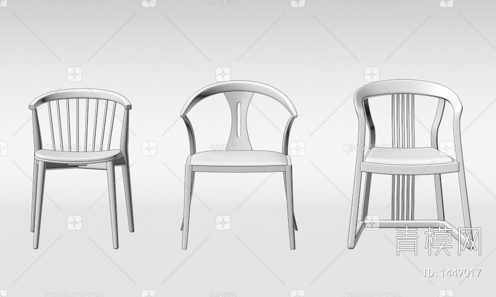 休闲椅3D模型下载【ID:1449017】