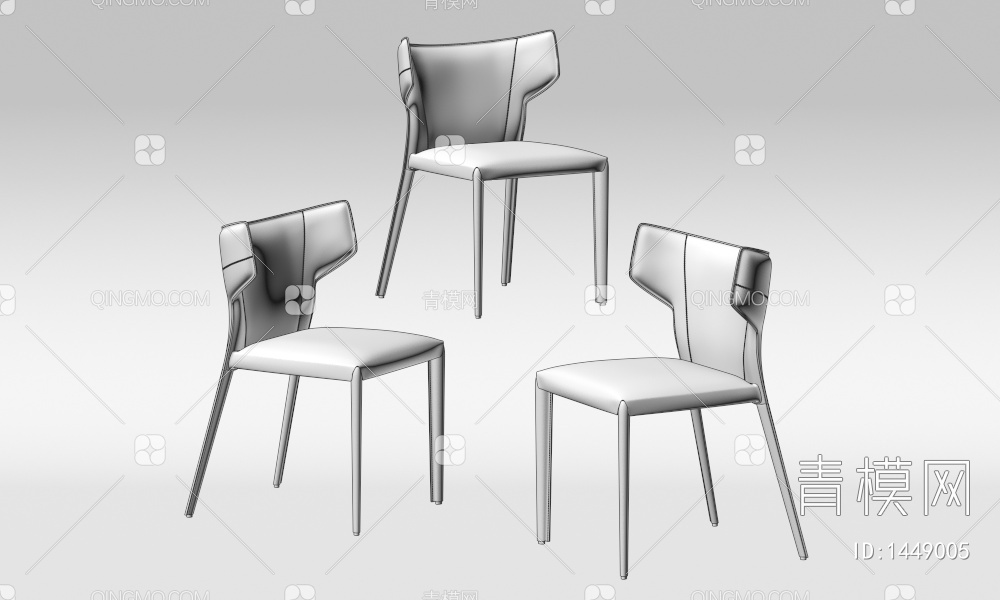 休闲椅3D模型下载【ID:1449005】
