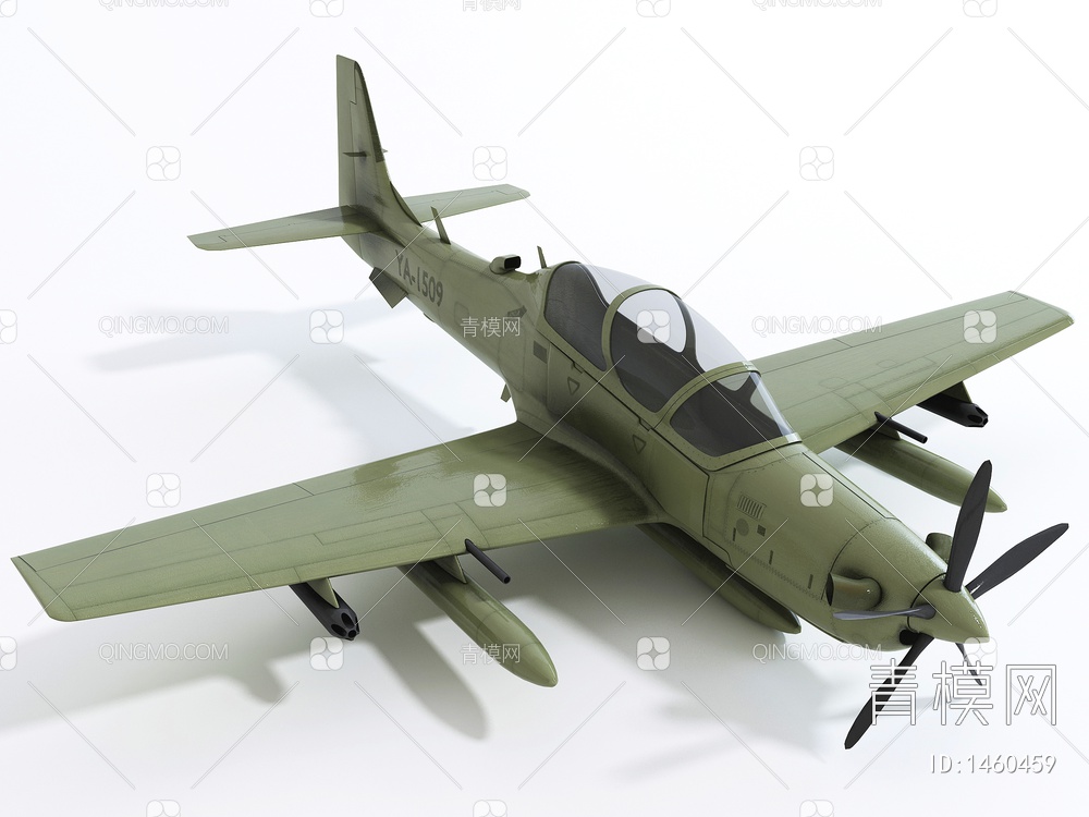战斗机3D模型下载【ID:1460459】