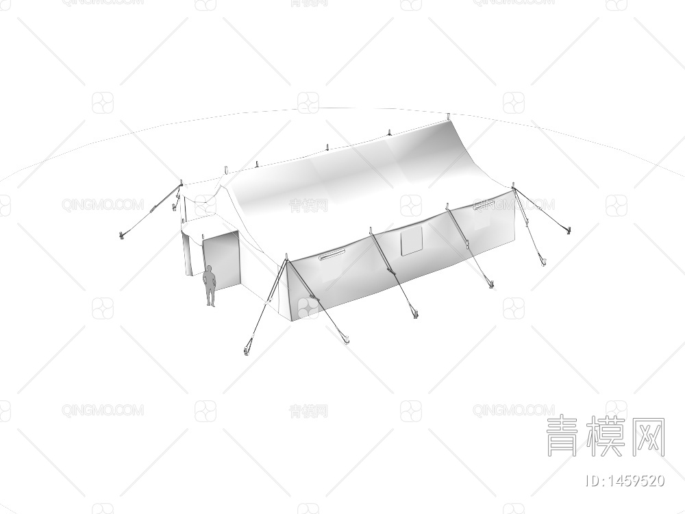 帐篷3D模型下载【ID:1459520】