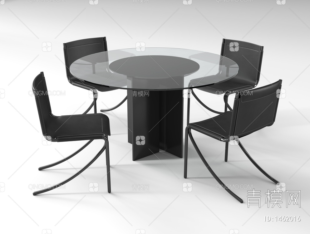 cassina 餐桌椅3D模型下载【ID:1462016】