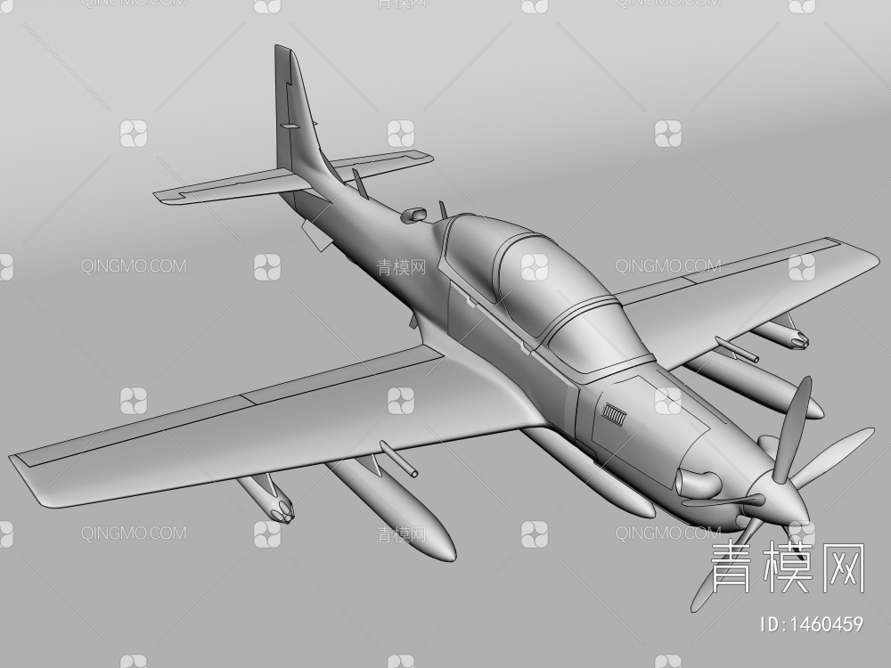 战斗机3D模型下载【ID:1460459】