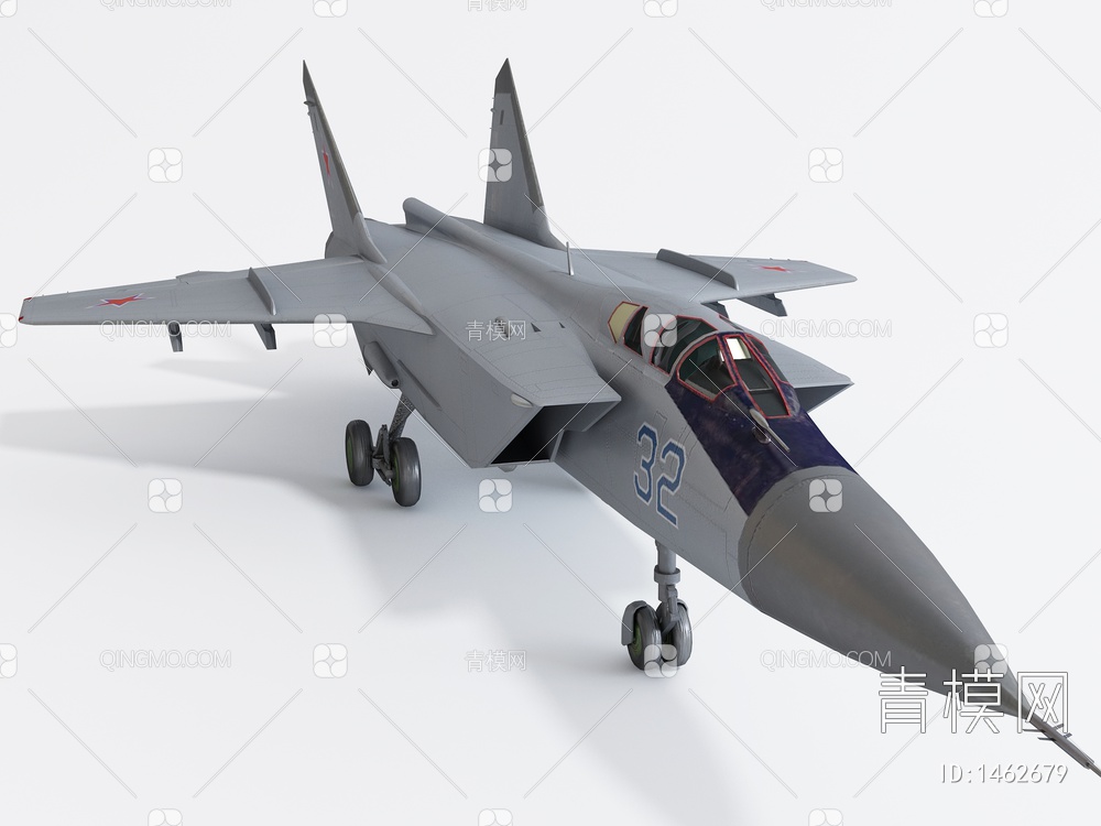 战斗机3D模型下载【ID:1462679】