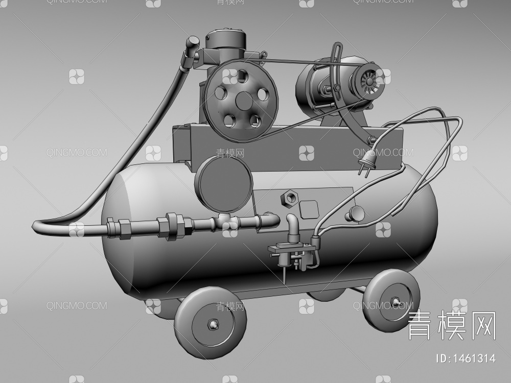 气泵3D模型下载【ID:1461314】