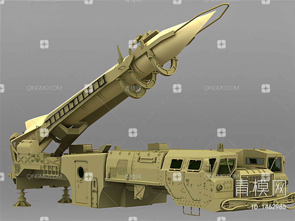 火箭车3D模型下载【ID:1462985】