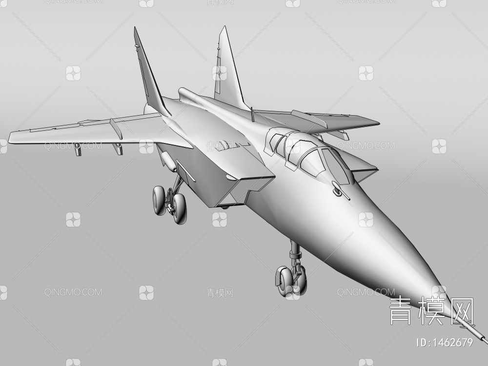 战斗机3D模型下载【ID:1462679】