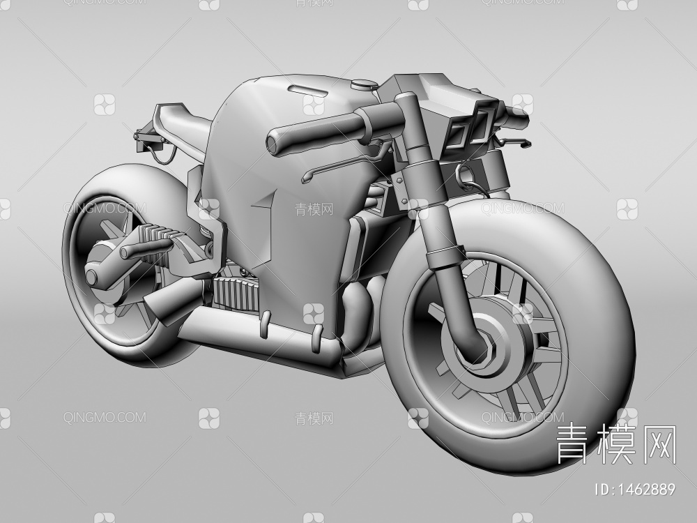 摩托车3D模型下载【ID:1462889】