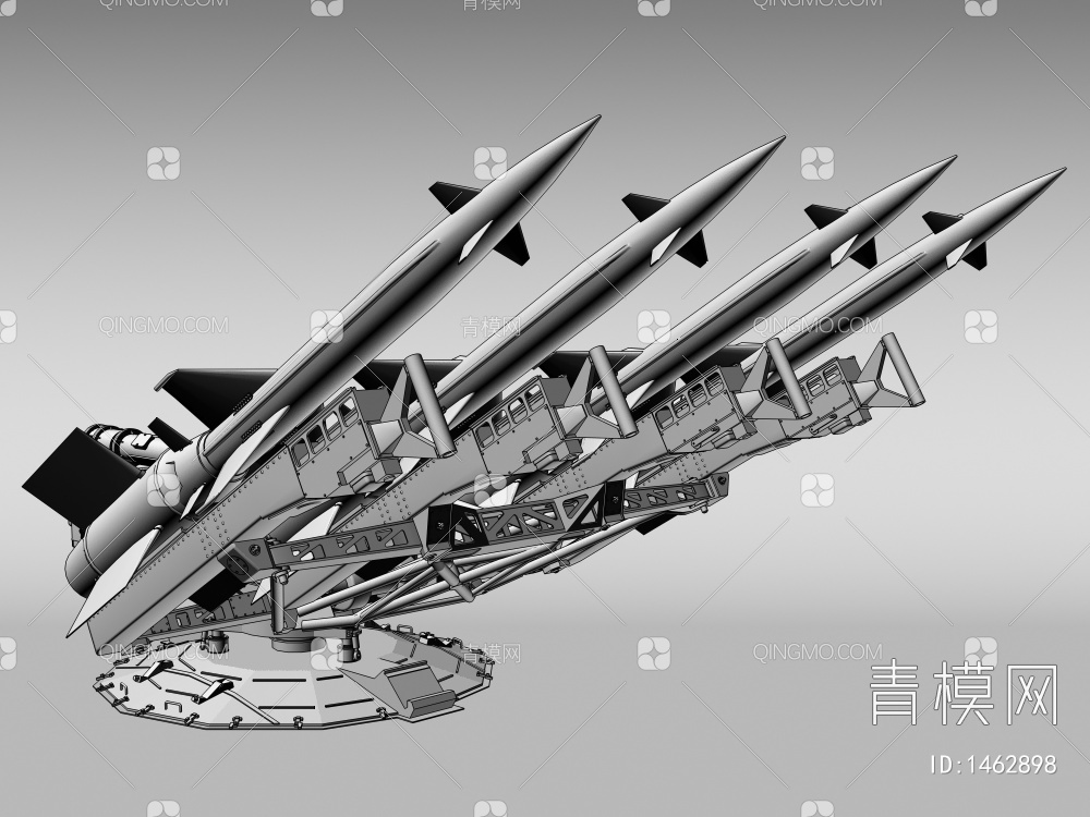 军事武器3D模型下载【ID:1462898】