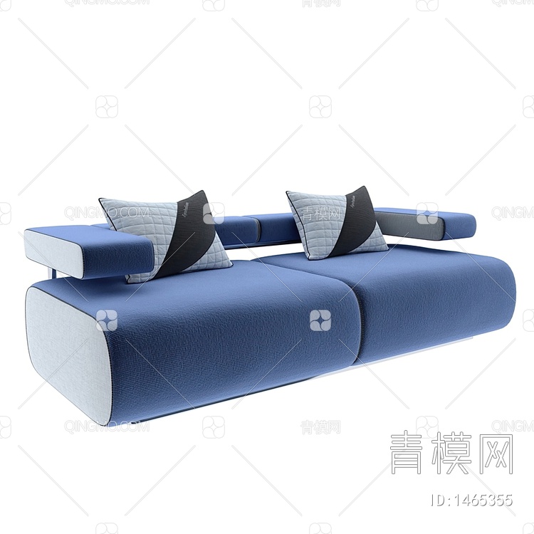 双人沙发SU模型下载【ID:1465355】