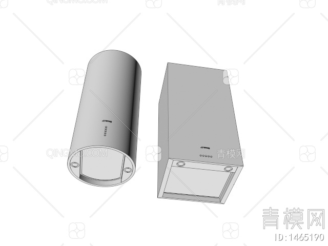 厨卫用品 吸油烟机3D模型下载【ID:1465190】