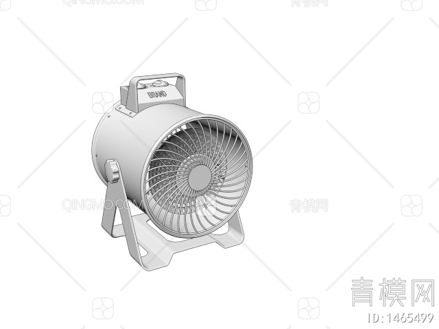 生活家电 小钢炮暖风机3D模型下载【ID:1465499】