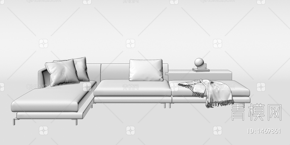 多人沙发3D模型下载【ID:1469861】