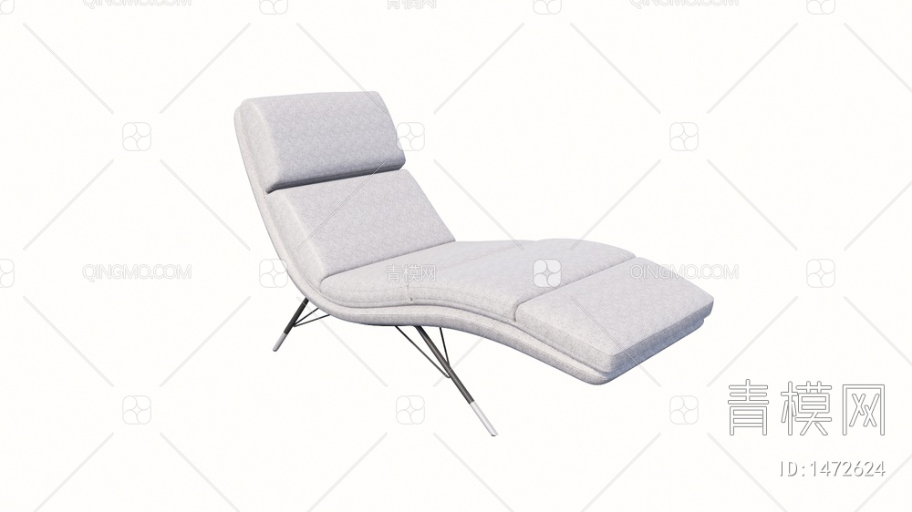 躺椅SU模型下载【ID:1472624】