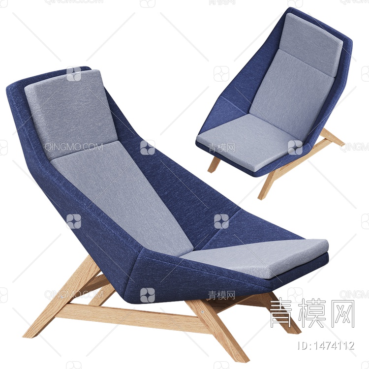 Fotel Mito半躺椅3D模型下载【ID:1474112】