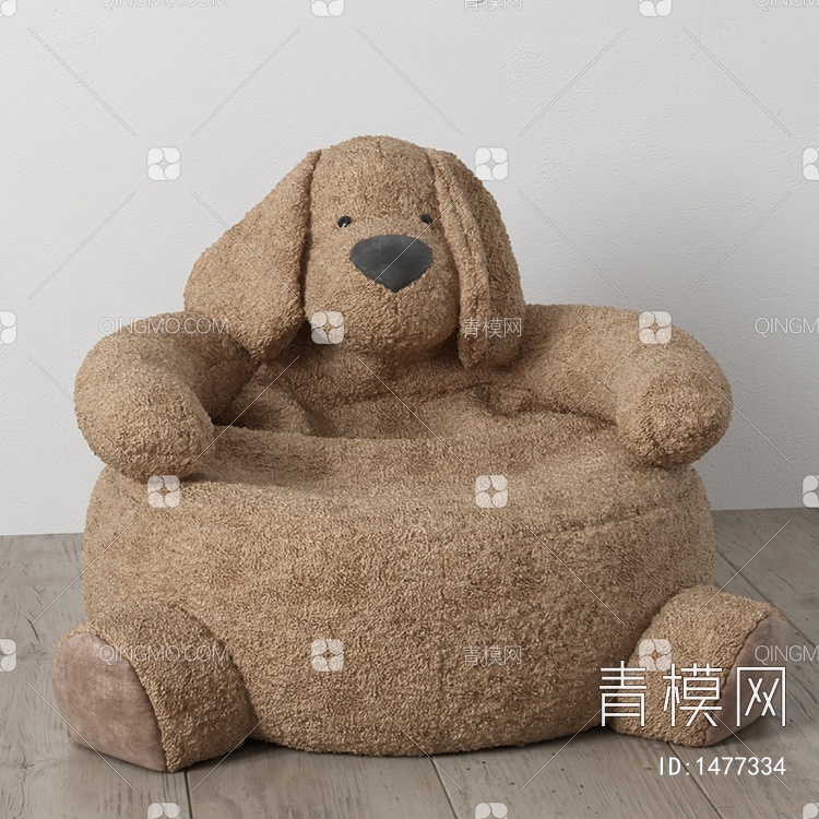 宠物床 猫狗床 懒人床 懒人沙发3D模型下载【ID:1477334】