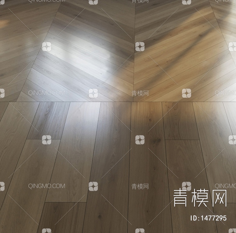 木地板3D模型下载【ID:1477295】