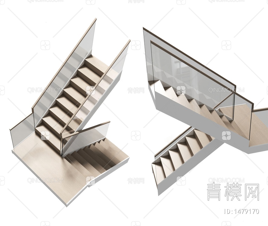 楼梯3D模型下载【ID:1479170】