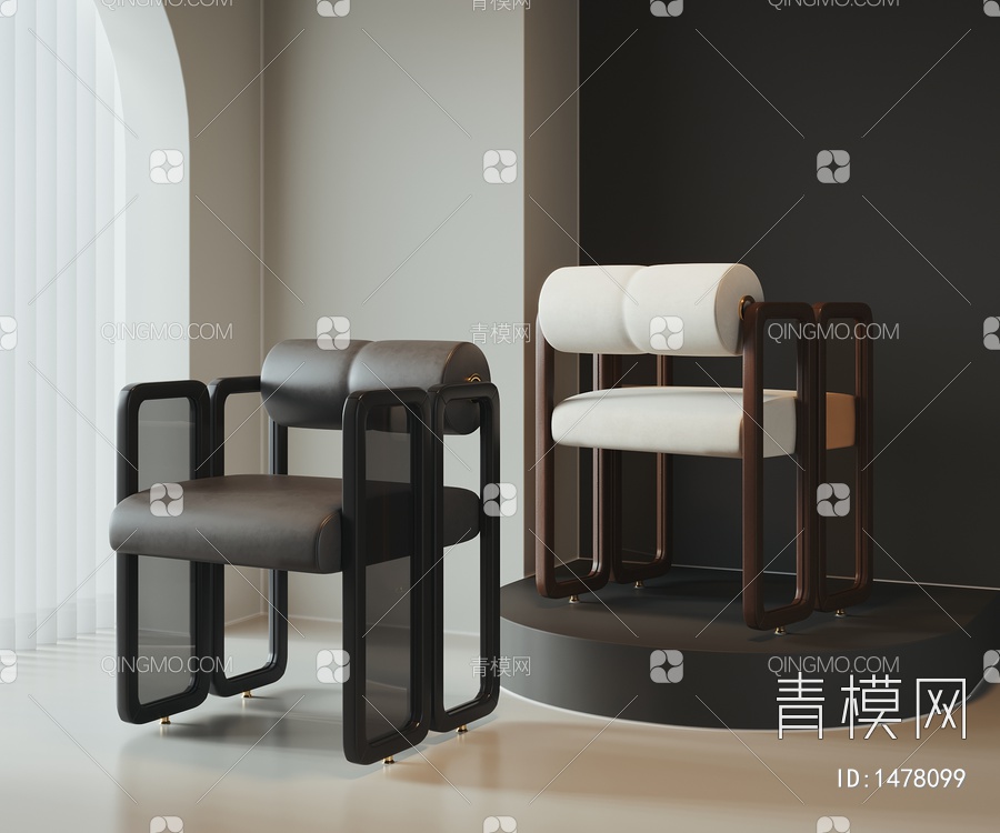 单椅3D模型下载【ID:1478099】
