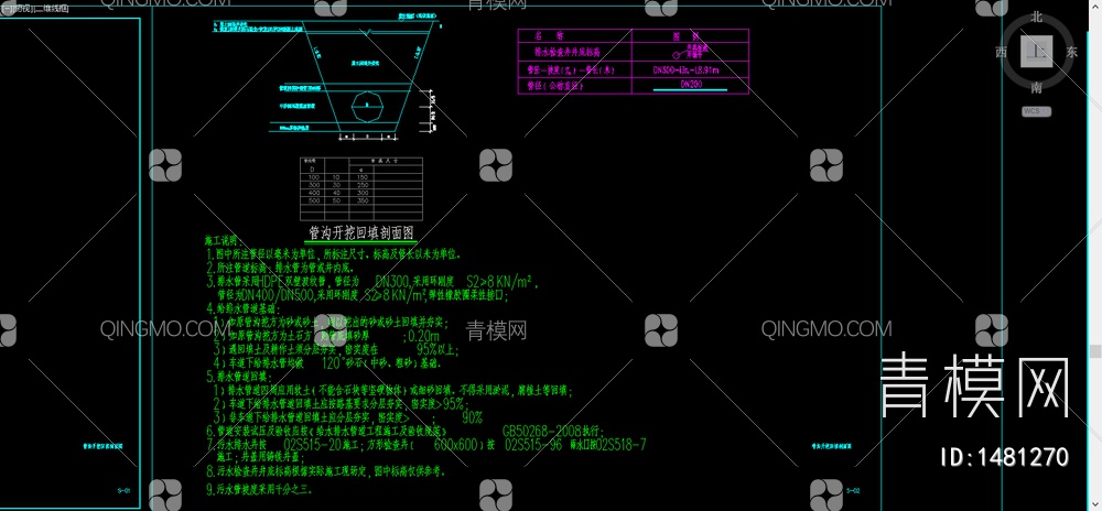 市政给排水 施工图【ID:1481270】