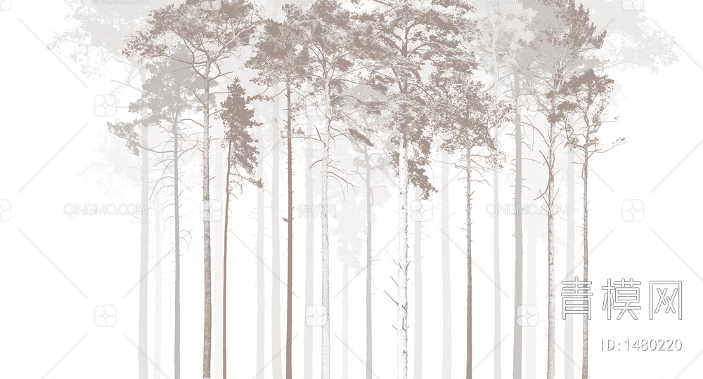 森林壁纸，森林墙纸贴图下载【ID:1480220】
