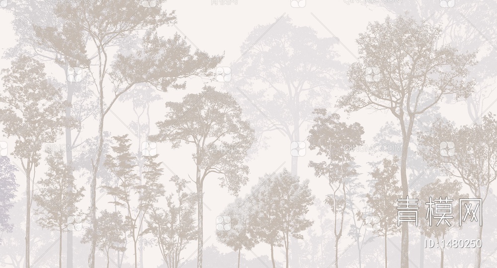 森林壁纸，森林墙纸贴图下载【ID:1480250】