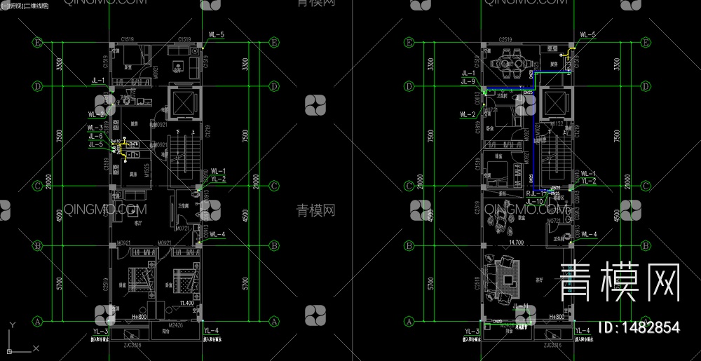 住宅给排水 施工图【ID:1482854】