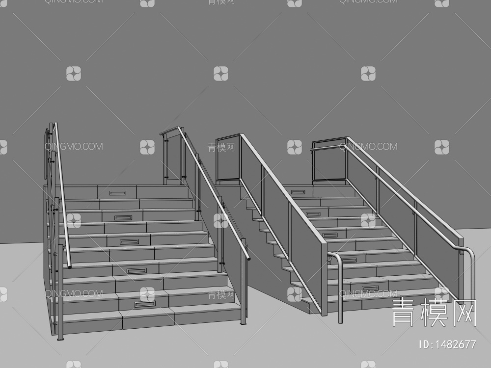 楼梯3D模型下载【ID:1482677】