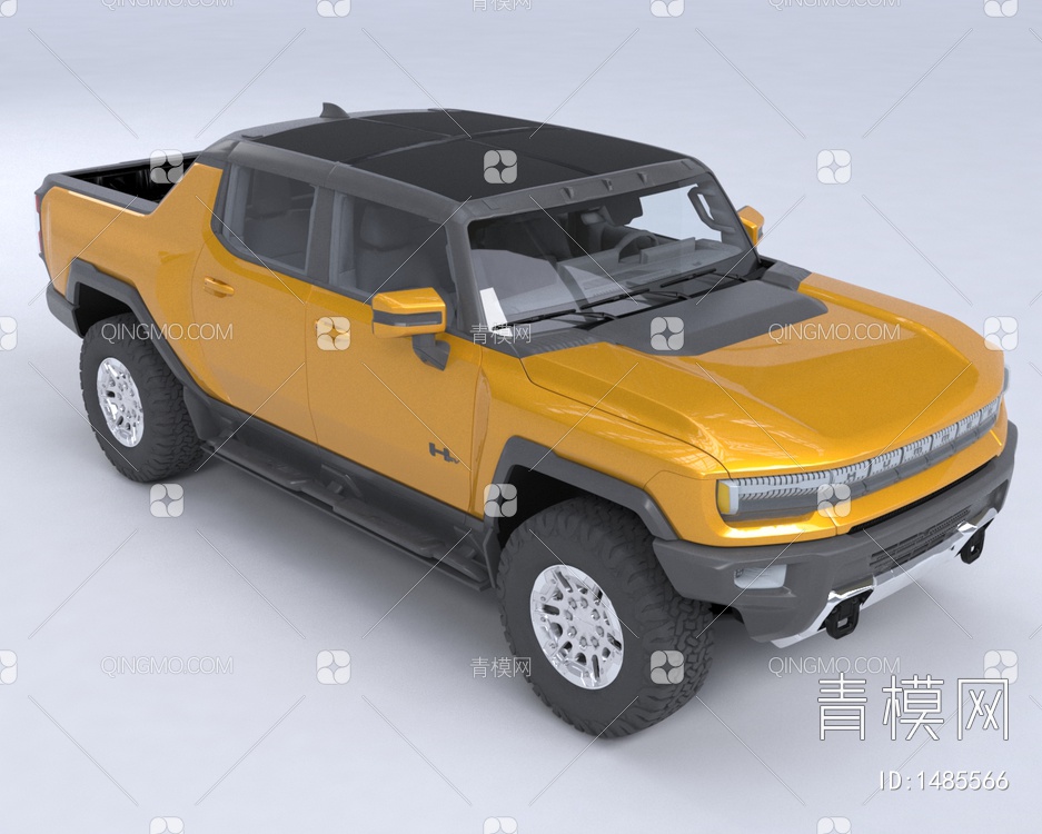 2023款悍马EV3D模型下载【ID:1485566】