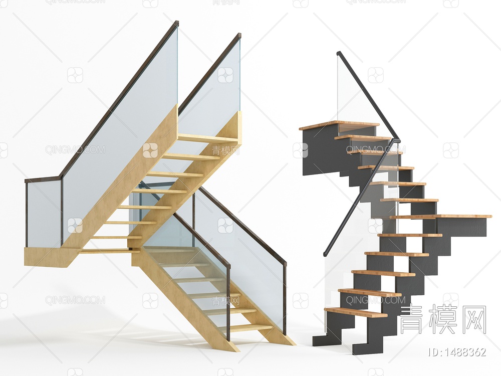 楼梯3D模型下载【ID:1488362】