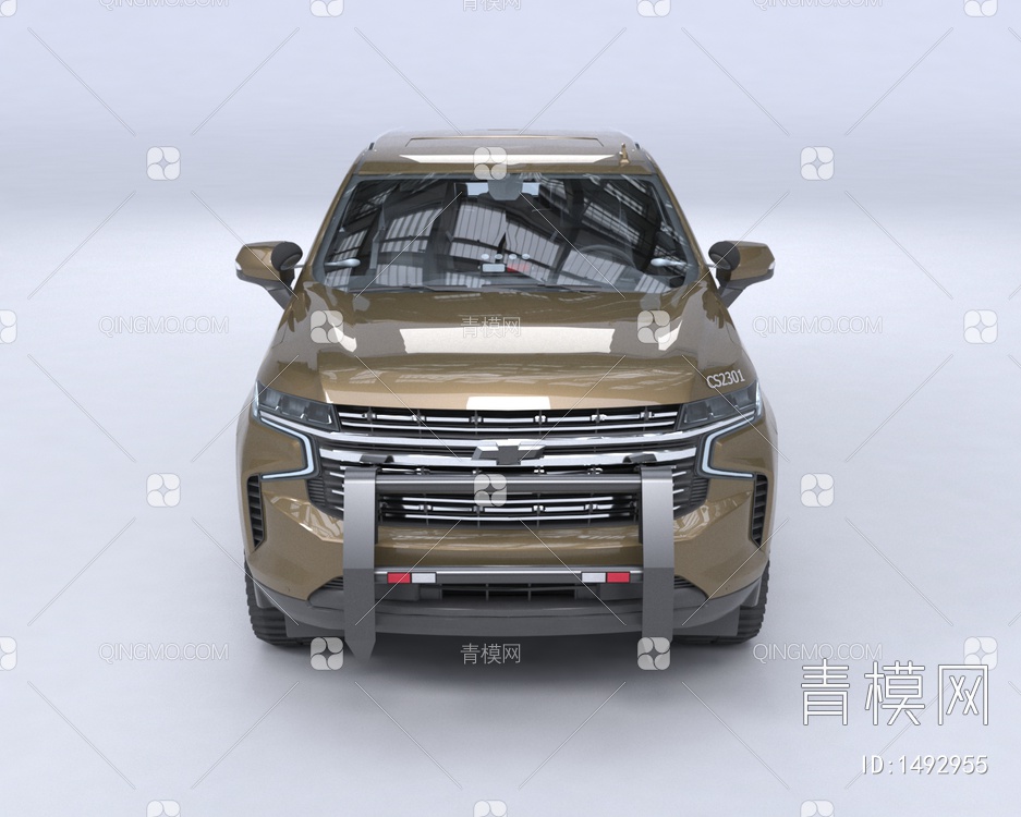 2023款雪佛兰Tahoe4x4大型美系SUV3D模型下载【ID:1492955】