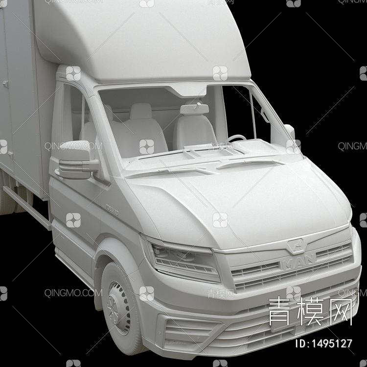 MAN_isotermal货车3D模型下载【ID:1495127】