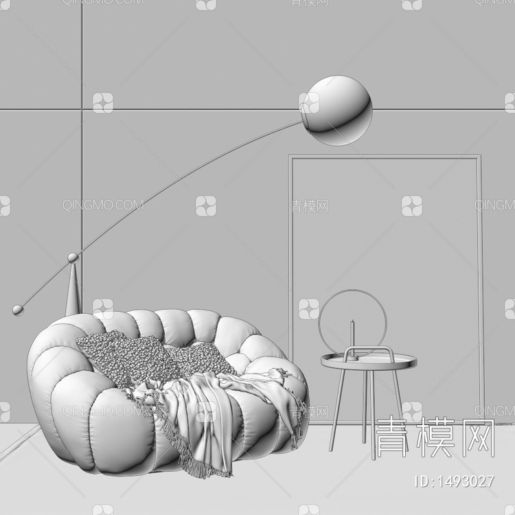RocheBobois懒人沙发3D模型下载【ID:1493027】