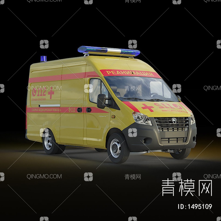 GAZelle Next社会车辆3D模型下载【ID:1495109】