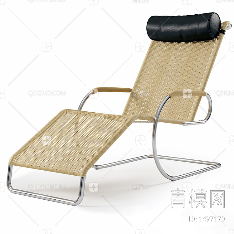 躺椅3D模型下载【ID:1497170】