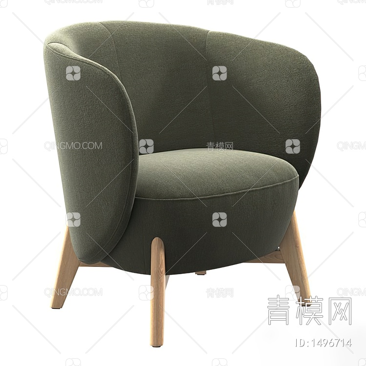 单椅3D模型下载【ID:1496714】