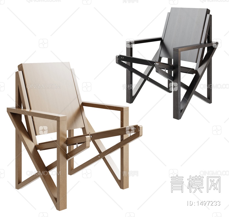 Cassina 单椅3D模型下载【ID:1497233】
