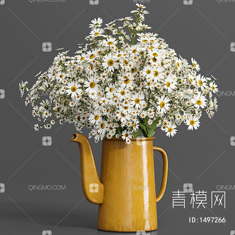 花瓶3D模型下载【ID:1497266】