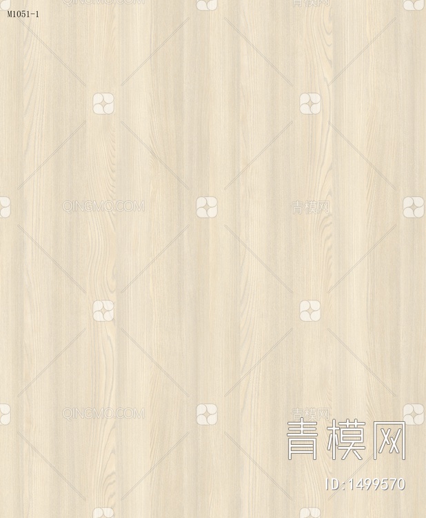 朗生木板 木纹M1051-1 改色 尼尔森梣木贴图下载【ID:1499570】