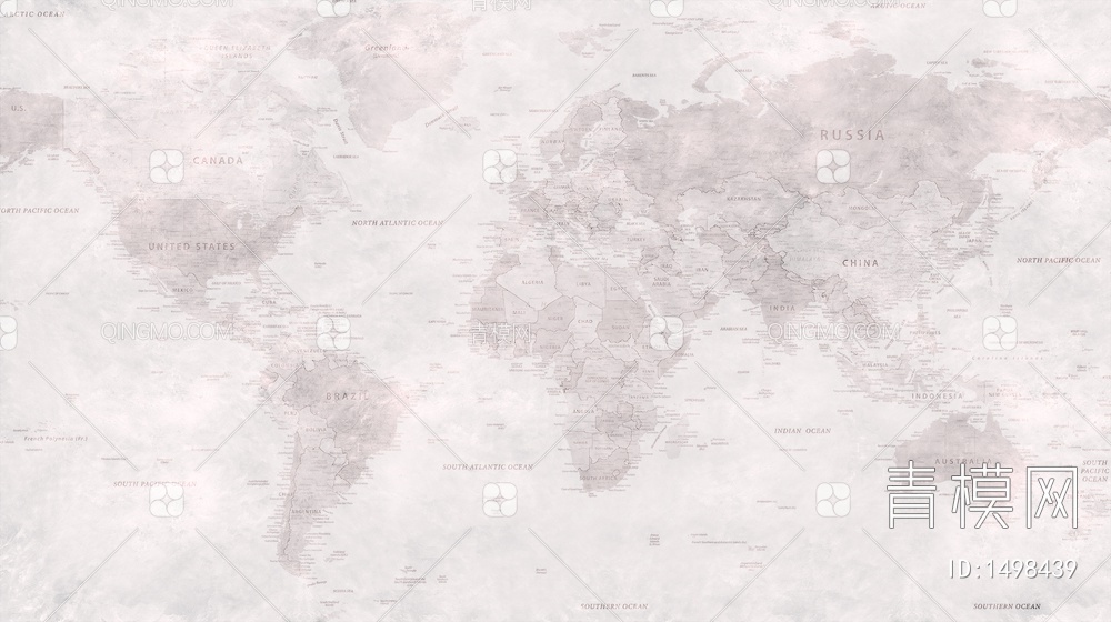世界地图 地图壁纸贴图下载【ID:1498439】