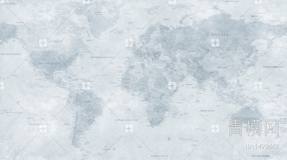 世界地图 地图壁纸贴图下载【ID:1498442】