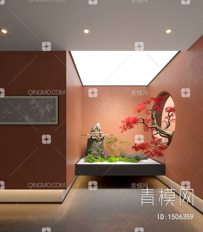 景观小品3D模型下载【ID:1506359】