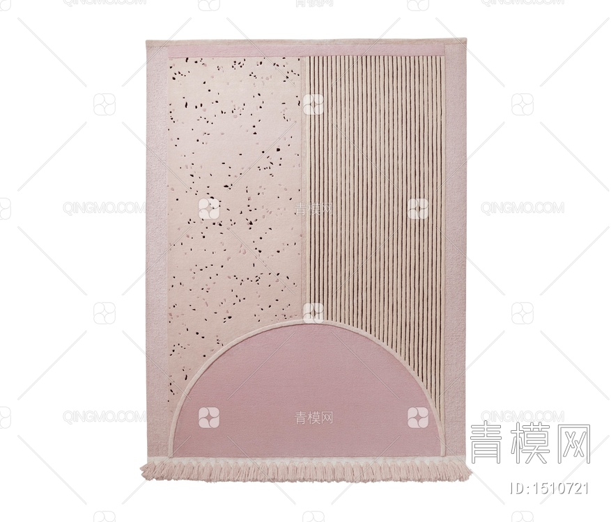 粉色流苏地毯贴图下载【ID:1510721】