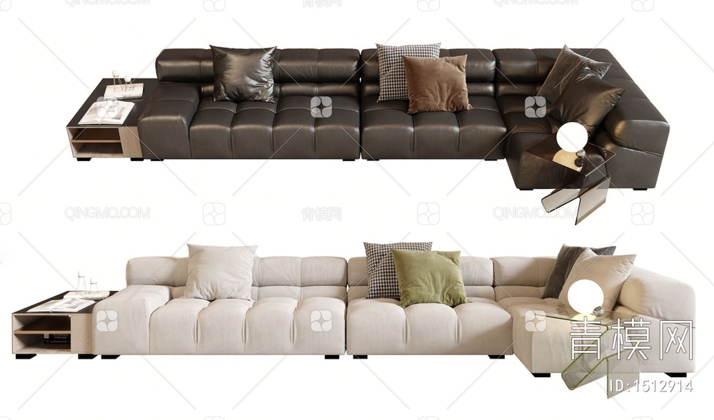 Poliform 多人沙发 模块沙发3D模型下载【ID:1512914】