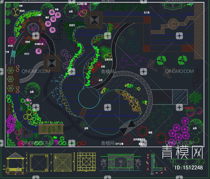 屋顶花园设计【ID:1512248】