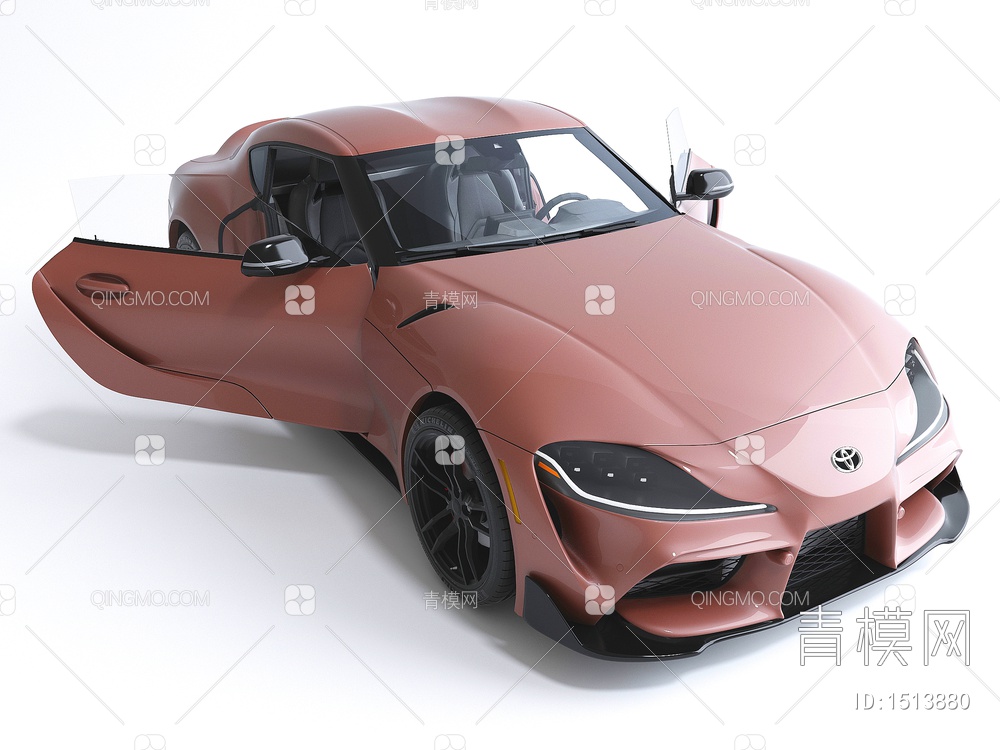 丰田跑车3D模型下载【ID:1513880】