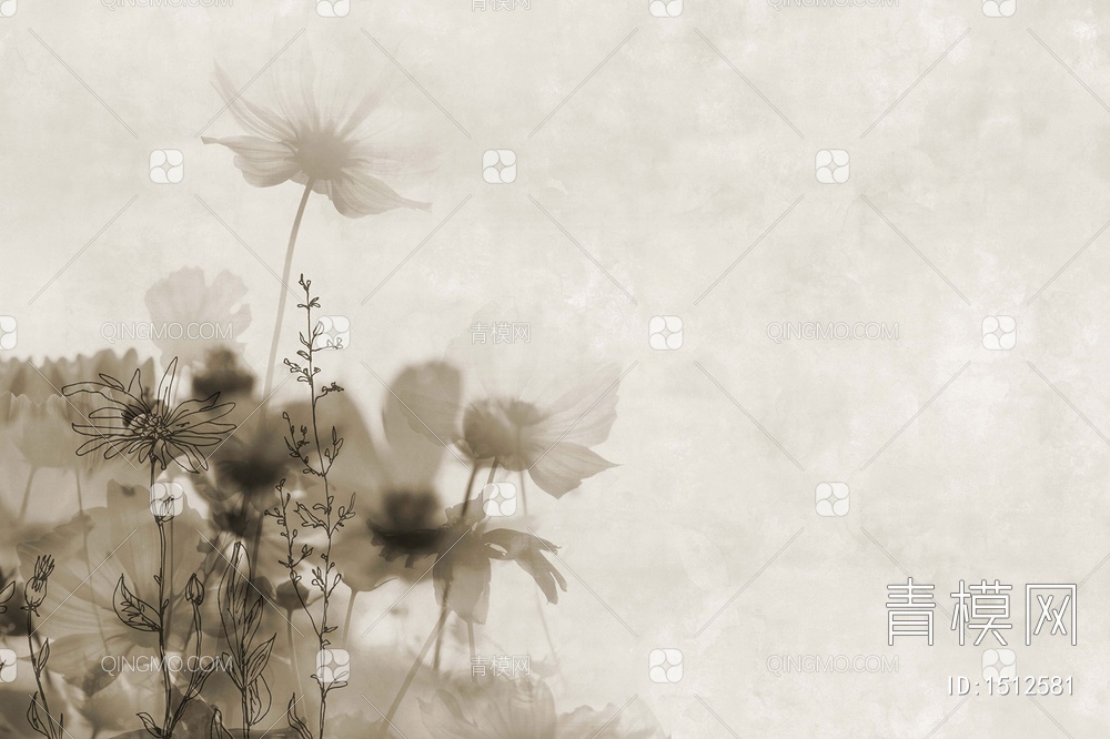 花卉壁纸花朵壁纸植物壁纸贴图下载【ID:1512581】