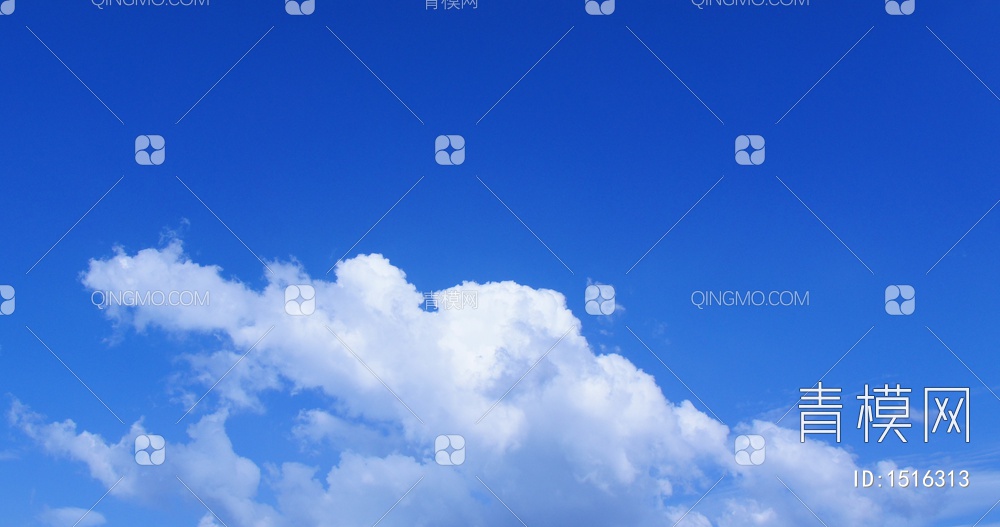 蓝天白云 超高清 天空背景贴图下载【ID:1516313】