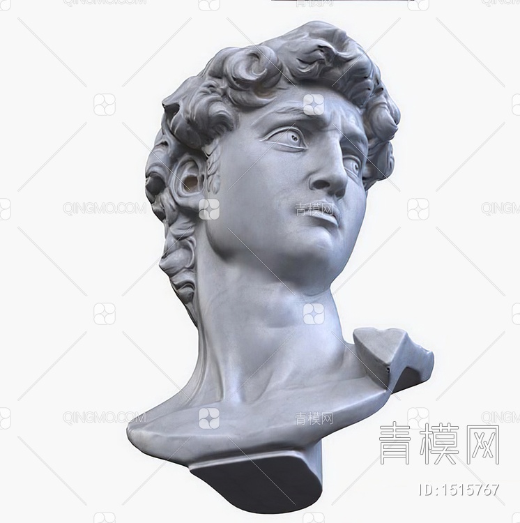大卫雕塑3D模型下载【ID:1515767】