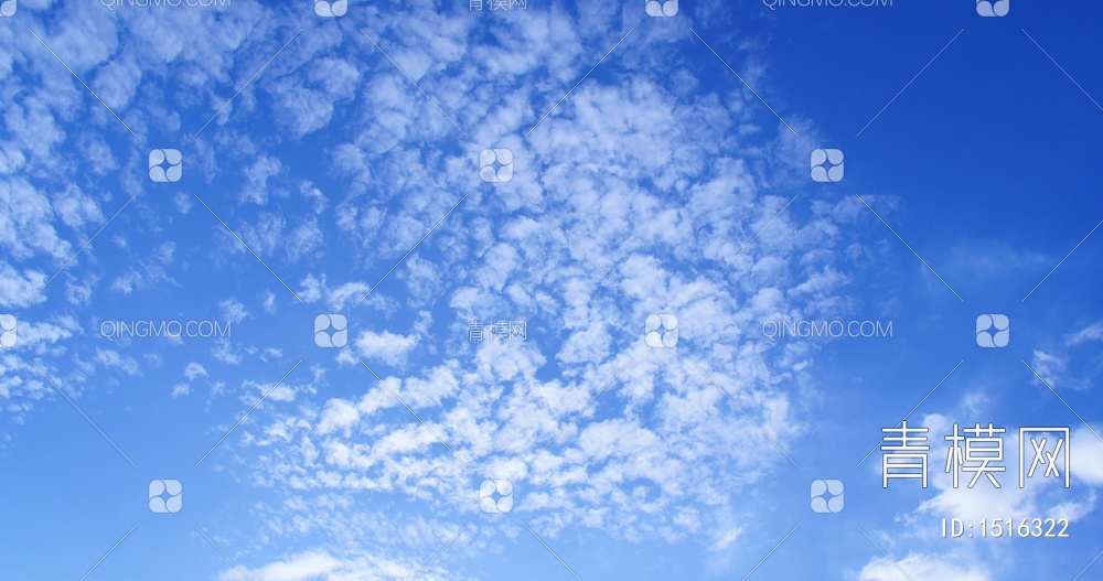 蓝天白云 超高清 天空背景贴图下载【ID:1516322】